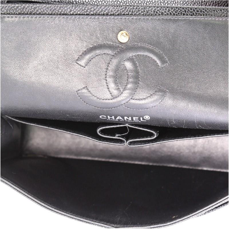 Chanel Classic Double Flap Bag Quilted Caviar Small 1
