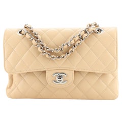 Chanel Classic Double Flap Bag Quilted Caviar Small