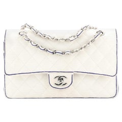 Chanel Classic Double Flap Bag Quilted Grosgrain Medium