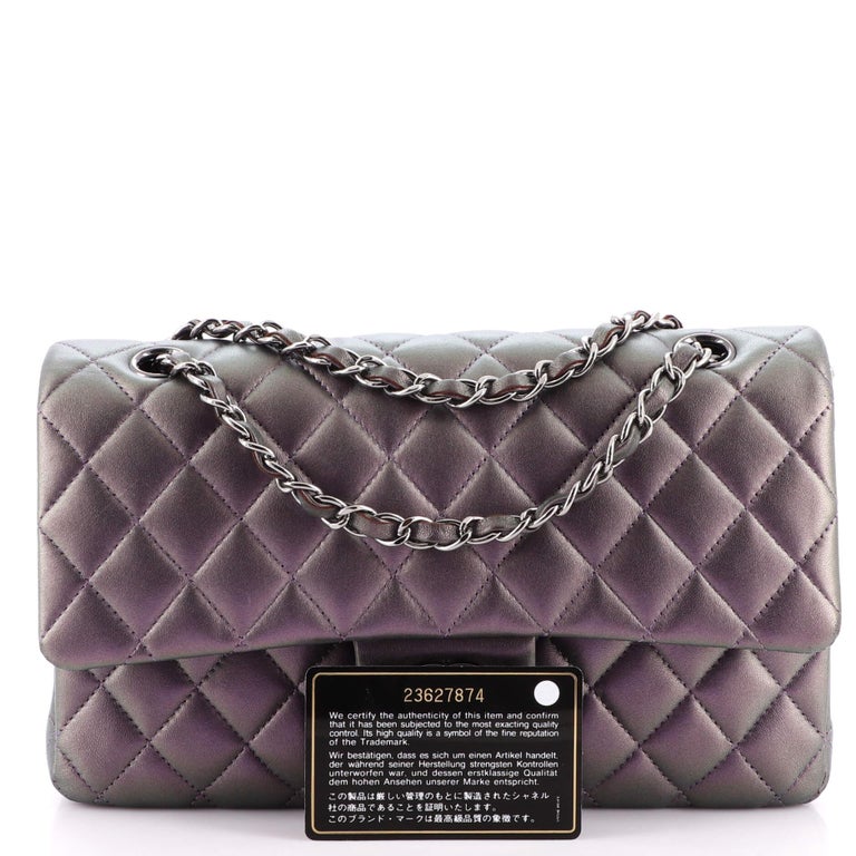 chanel enchained clutch