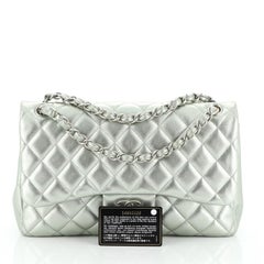 Chanel Classic Double Flap Bag Quilted Lambskin Jumbo