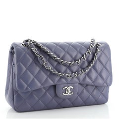 Chanel Classic Double Flap Bag Quilted Lambskin Jumbo