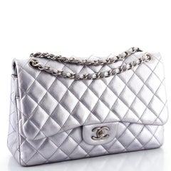 Chanel Classic Double Flap Bag Quilted Lambskin Jumbo