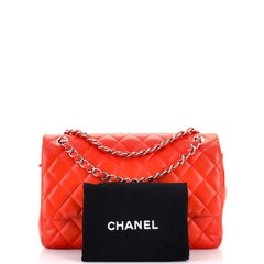 Chanel Classic Double Flap Bag Quilted Lambskin Jumbo