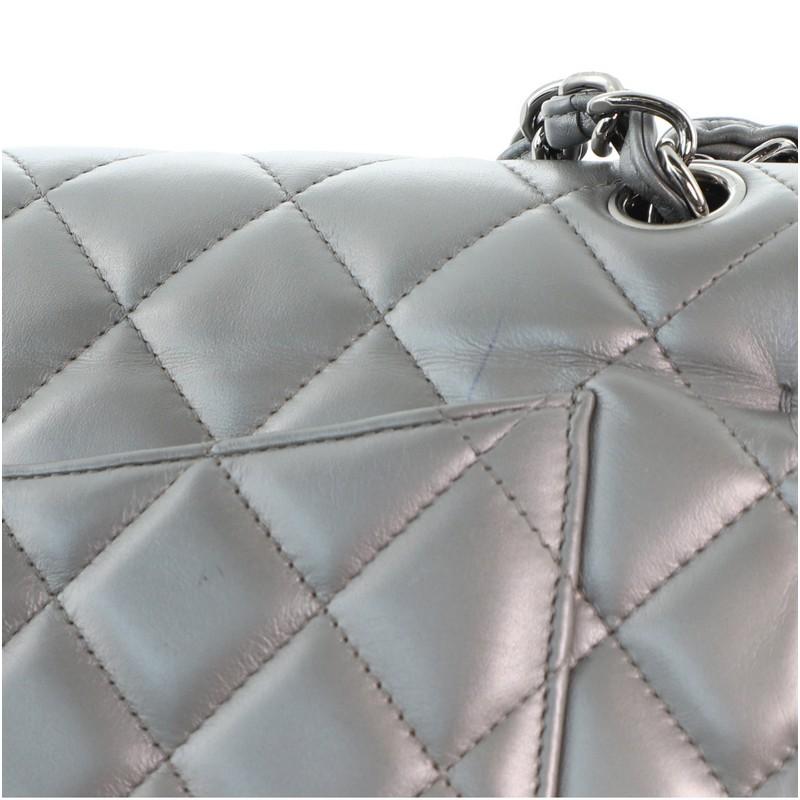 Chanel Classic Double Flap Bag Quilted Lambskin Jumbo 2