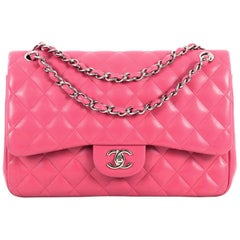 Pink Chanel Jumbo - 15 For Sale on 1stDibs