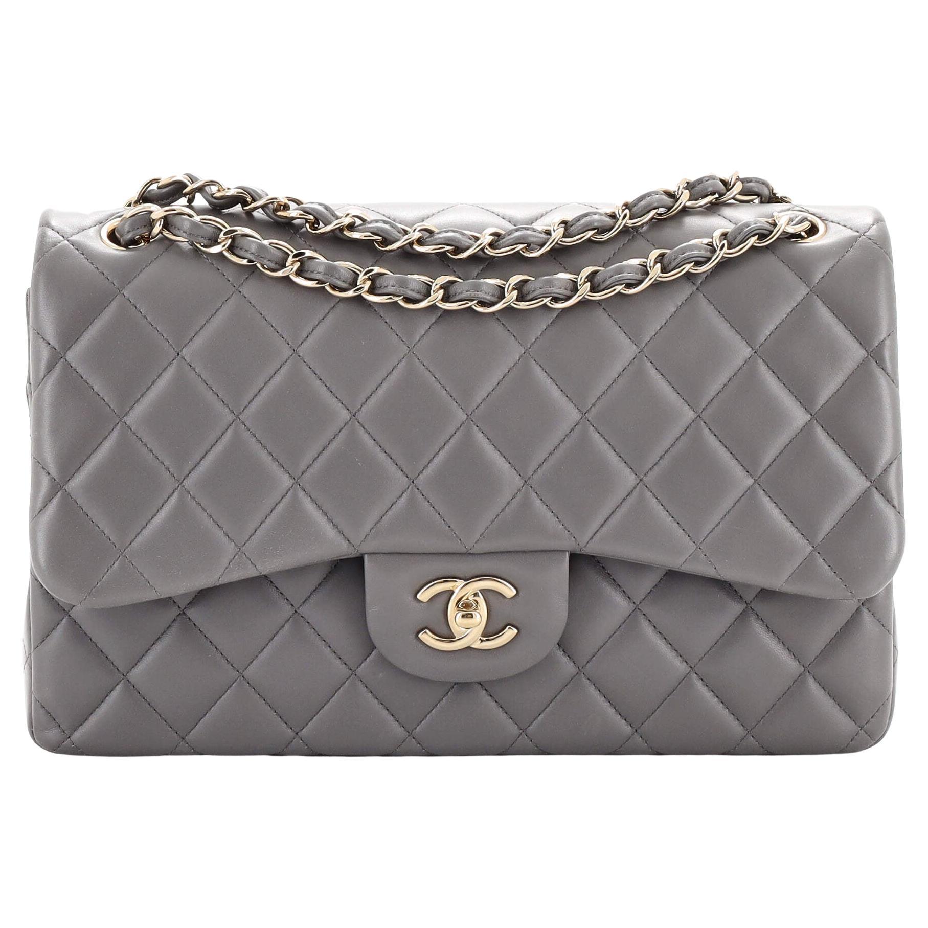 Chanel Classic Flap Rare Micro Mini Vintage Gold Sequin and