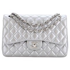 Chanel Quilted Caramel Lambskin Classic Jumbo Double Flap Bag