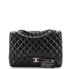 Chanel Classic Double Flap Bag Quilted Lambskin Maxi