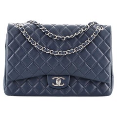 Chanel Classic Double Flap Bag Quilted Lambskin Maxi Chanel Classic Double Flap Bag Quilted Lambskin Maxi