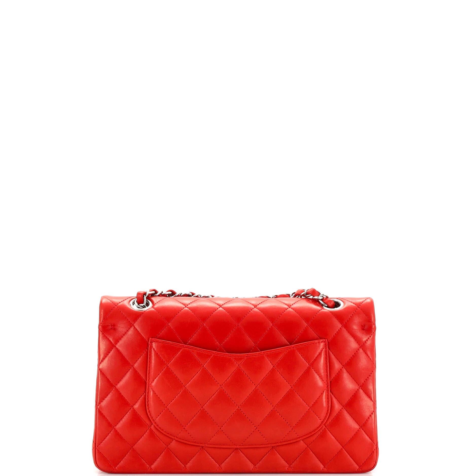Women's Chanel Classic Double Flap Bag Quilted Lambskin Medium