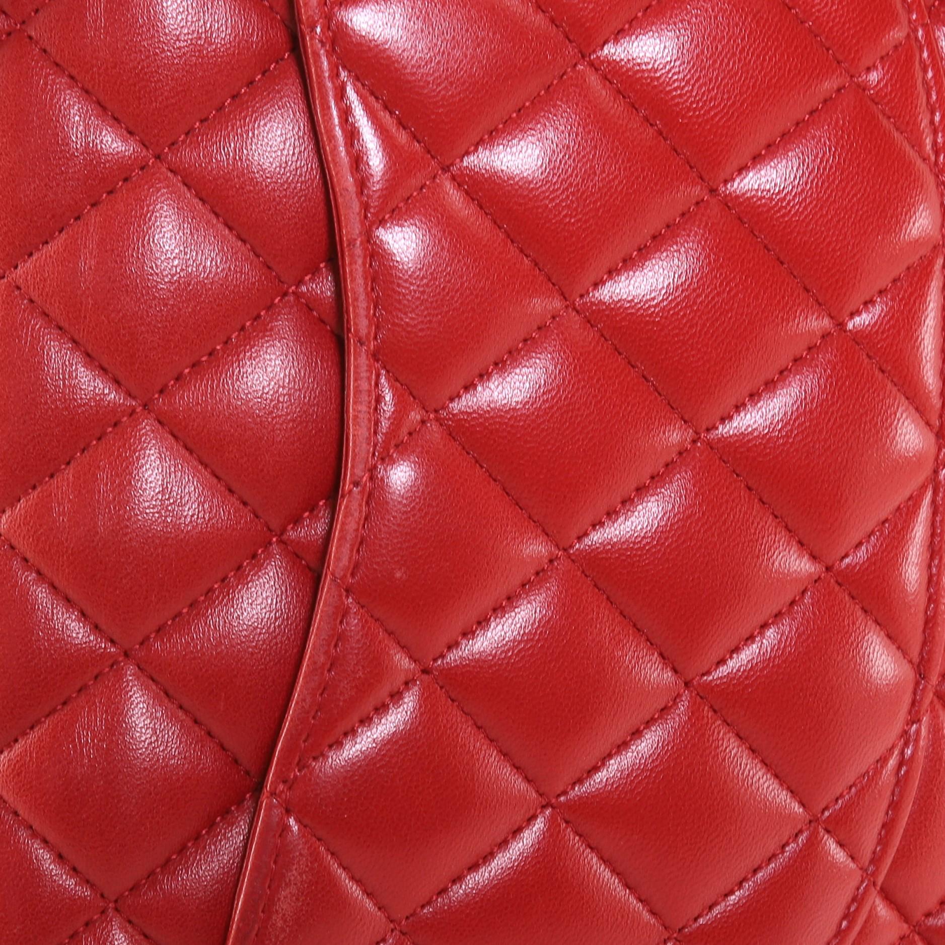 Chanel Classic Double Flap Bag Quilted Lambskin Medium 3