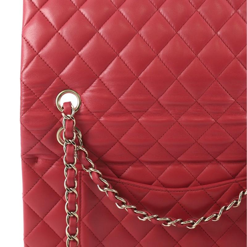 Chanel Classic Double Flap Bag Quilted Lambskin Medium 4