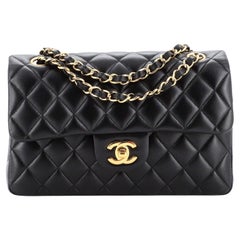 Chanel Classic Double Flap Bag Quilted Lambskin Small