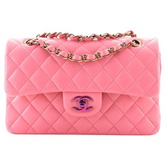 Chanel Pink Iridescent Bag - 15 For Sale on 1stDibs