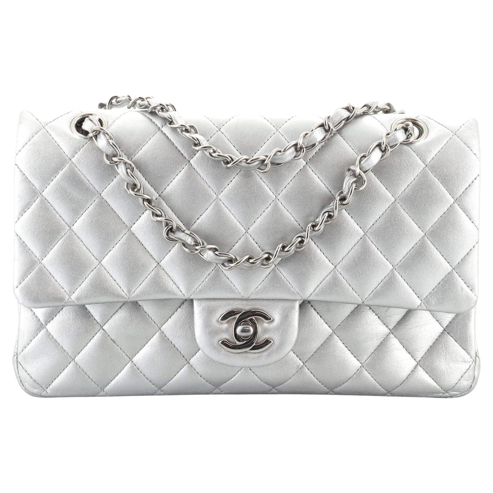 chanel small double wallet chain