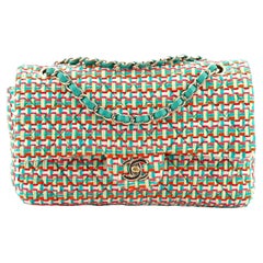 Chanel Multicolor Tweed Bag - 24 For Sale on 1stDibs