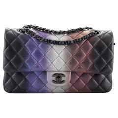 Chanel Classic Double Flap Bag Quilted Ombre Iridescent Calfskin Medium