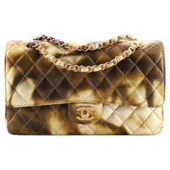 Chanel Classic Double Flap Bag Quilted Ombre Metallic Lambskin Medium