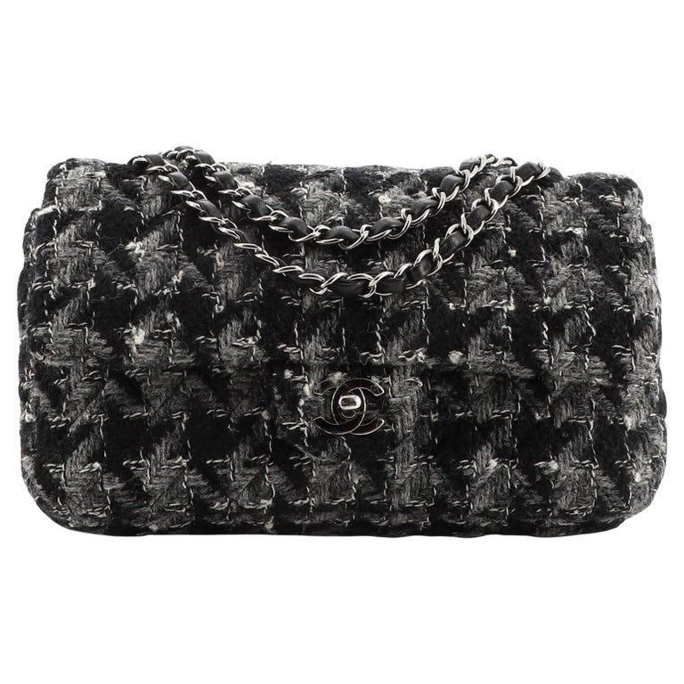 Chanel Classic Tweed Medium Double Flap Bag