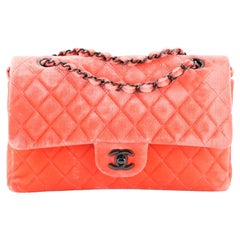 Chanel Classic Double Flap Bag Quilted Velvet Medium