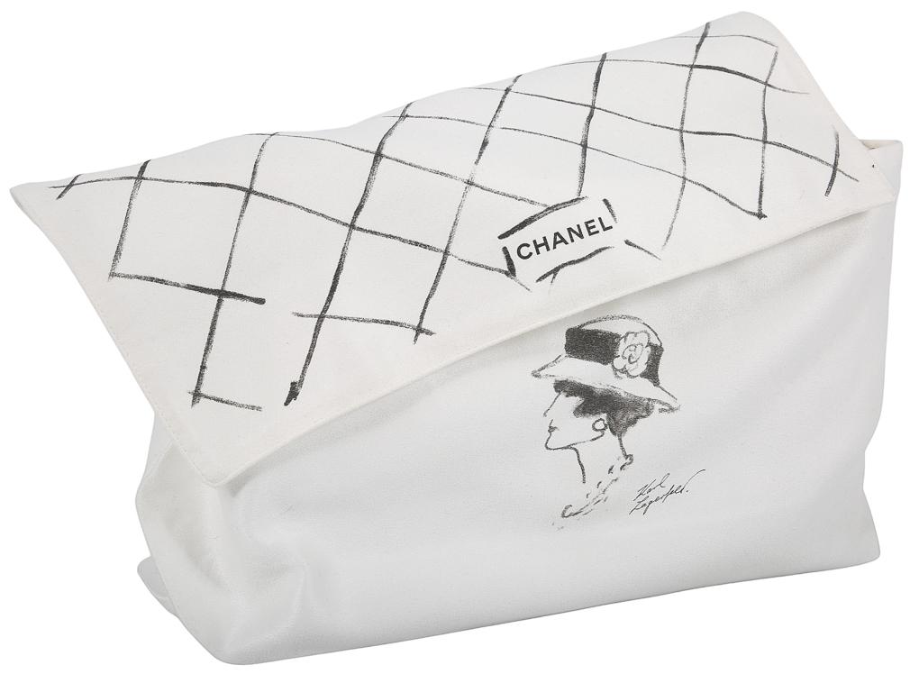 CHANEL CLASSIC DOUBLE FLAP JUMBO BAG - White Caviar Leather For Sale 8