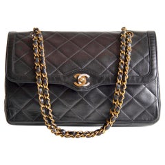 Chanel Classic Double Flap Lambskin Paris Edition