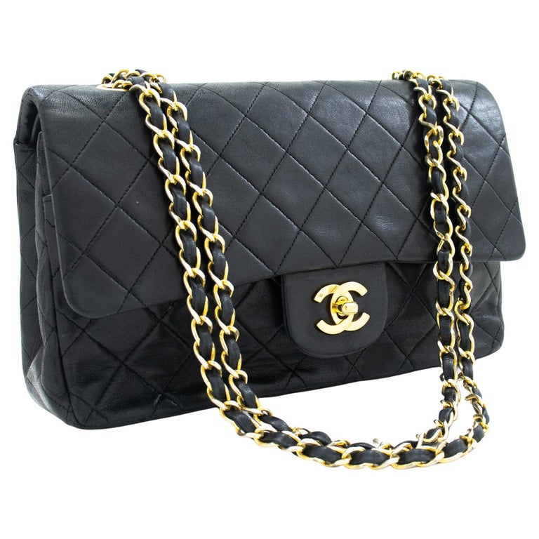 CHANEL Quilted CC Single Chain Shoulder Bag 1445951 Metallic Silver Lamb  02862