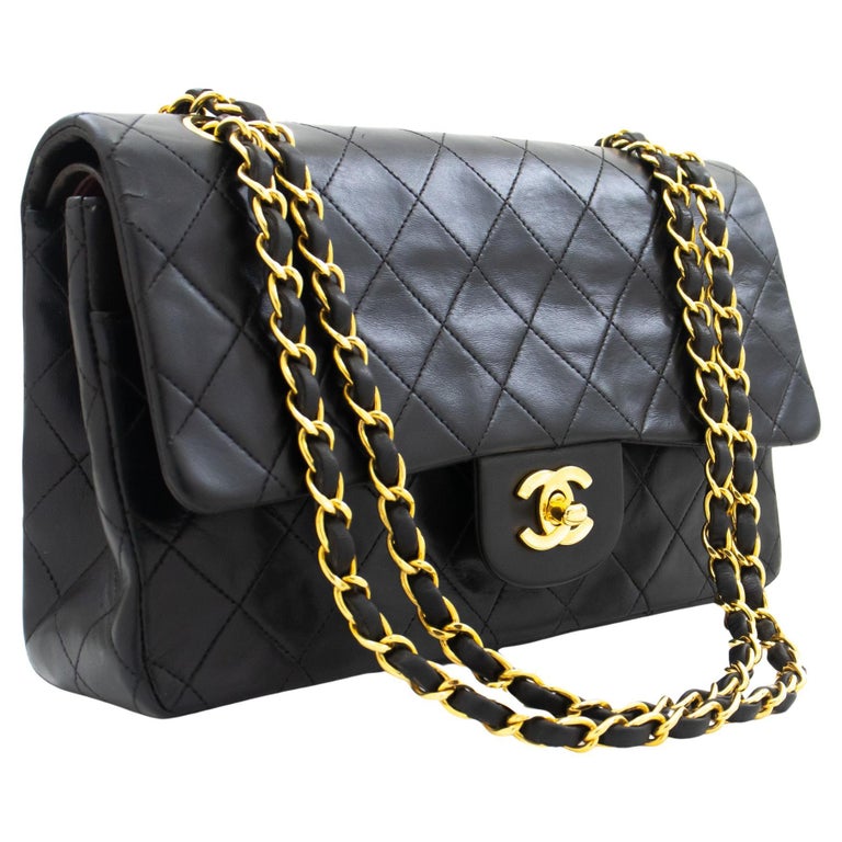 black python chanel bag