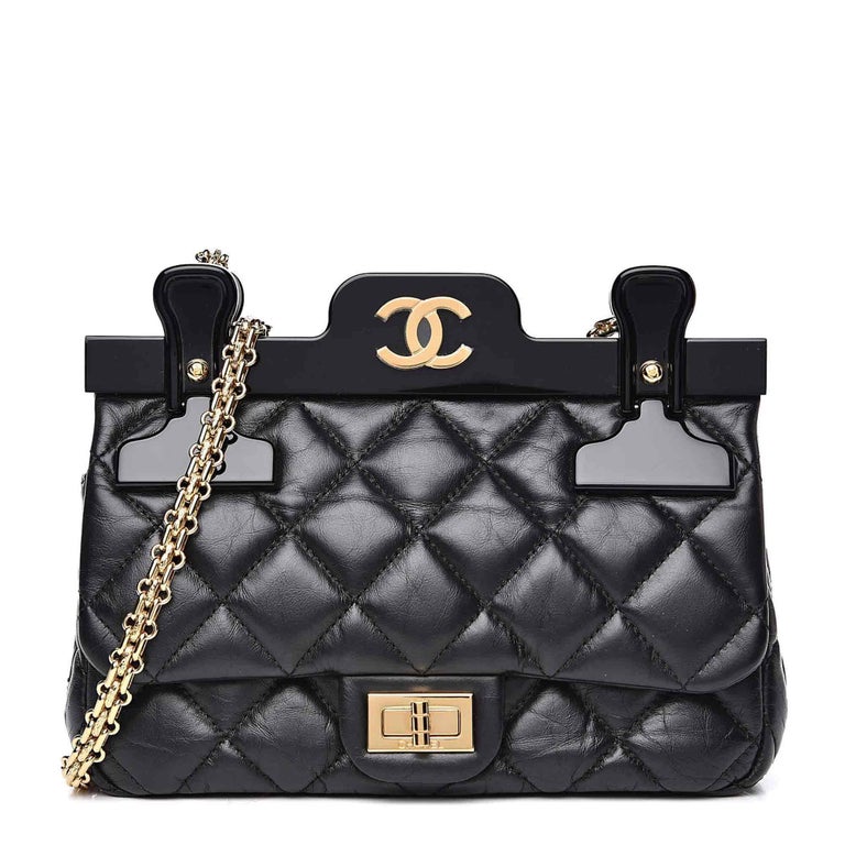 Chanel Classic Flap 2.55 Reissue Hanger Small Mini Reissue Limited Edition  For Sale at 1stDibs
