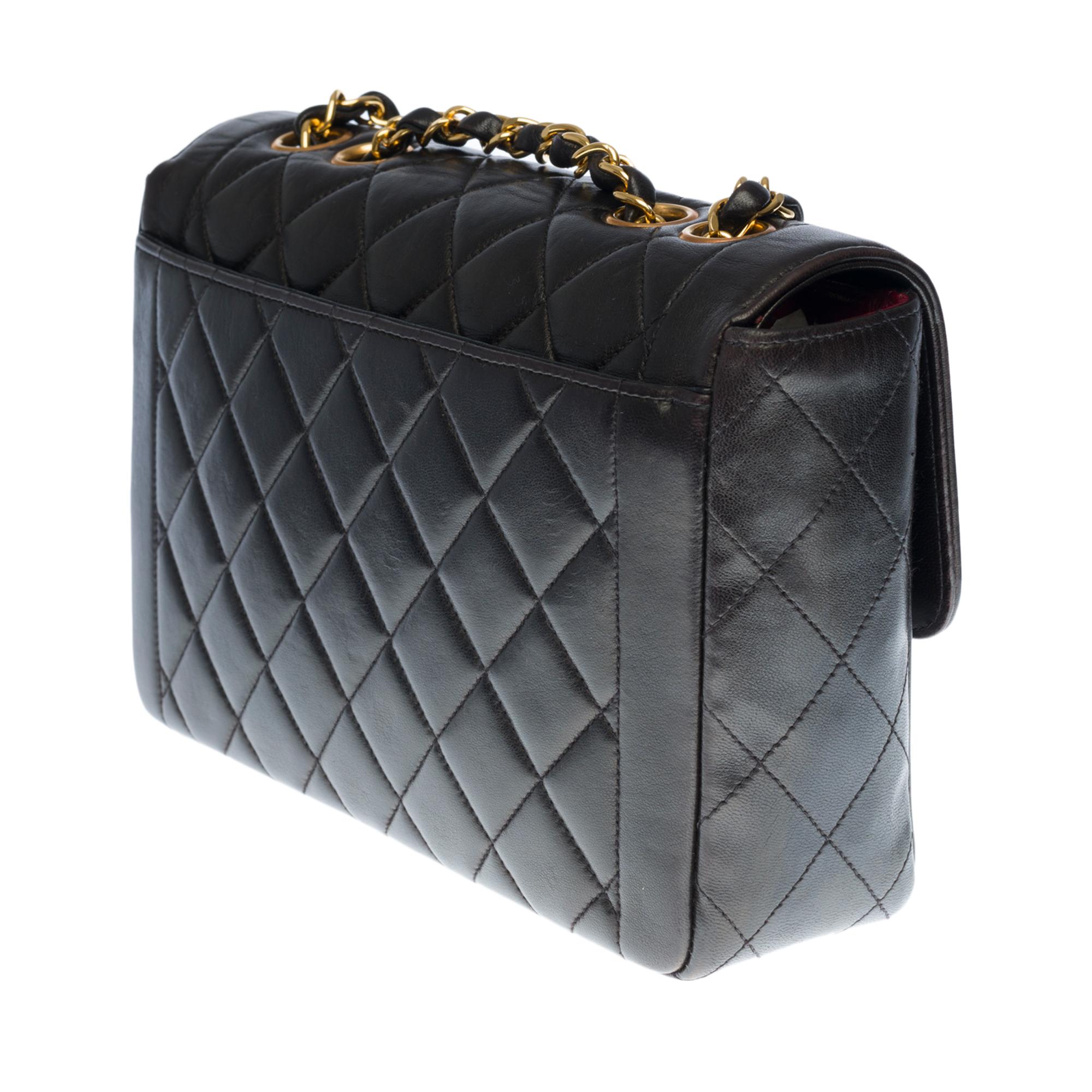 chanel double flap sizes