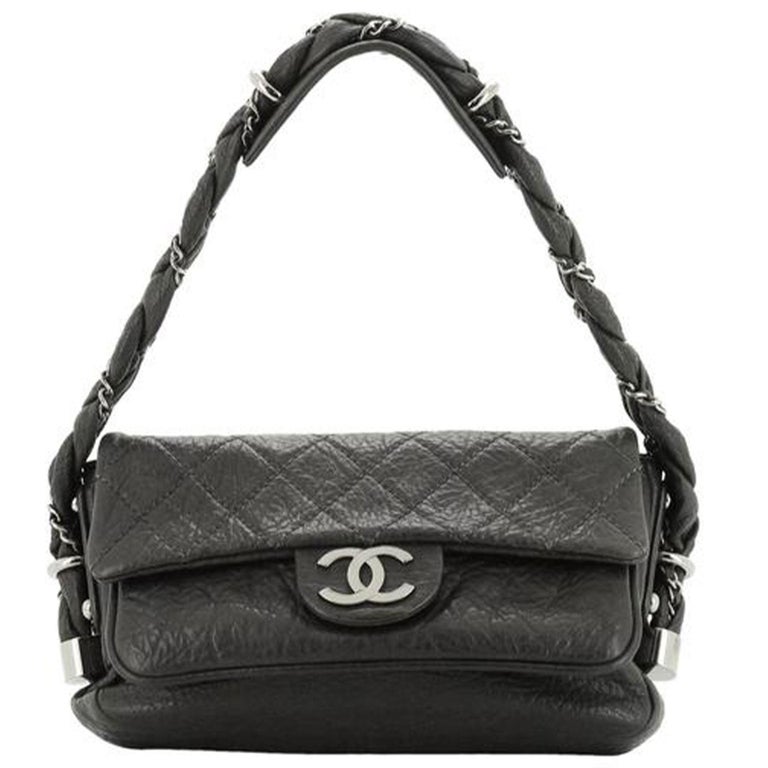 Chanel Classic Flap Braid Quilted Small Black Distressed Lambskin Shoulder Bag For Sale at 1stDibs | chanel shoulder bag, chanel lady braid flap bag, chanel cross body bag small Chanel Classic Flap Braid Quilted Small Black Distressed Lambskin Shoulder Bag For Sale at 1stDibs | chanel shoulder bag, chanel lady braid flap bag, chanel cross body bag small