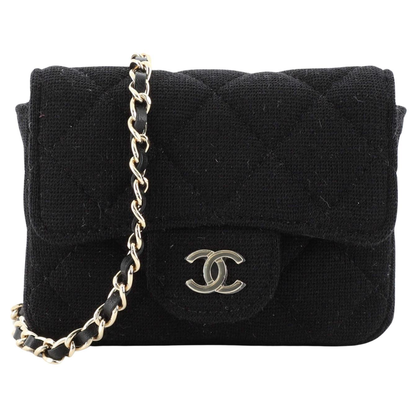 Chanel Boy Wallet on Chain Chevron Painted Calfskin at 1stDibs