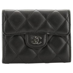 Chanel  Classic Flap Card Holder Quilted Lambskin
