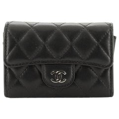 Chanel Classic Flap Card Holder Quilted Lambskin