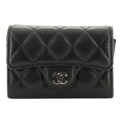 Chanel Classic Flap Card Holder Quilted Lambskin