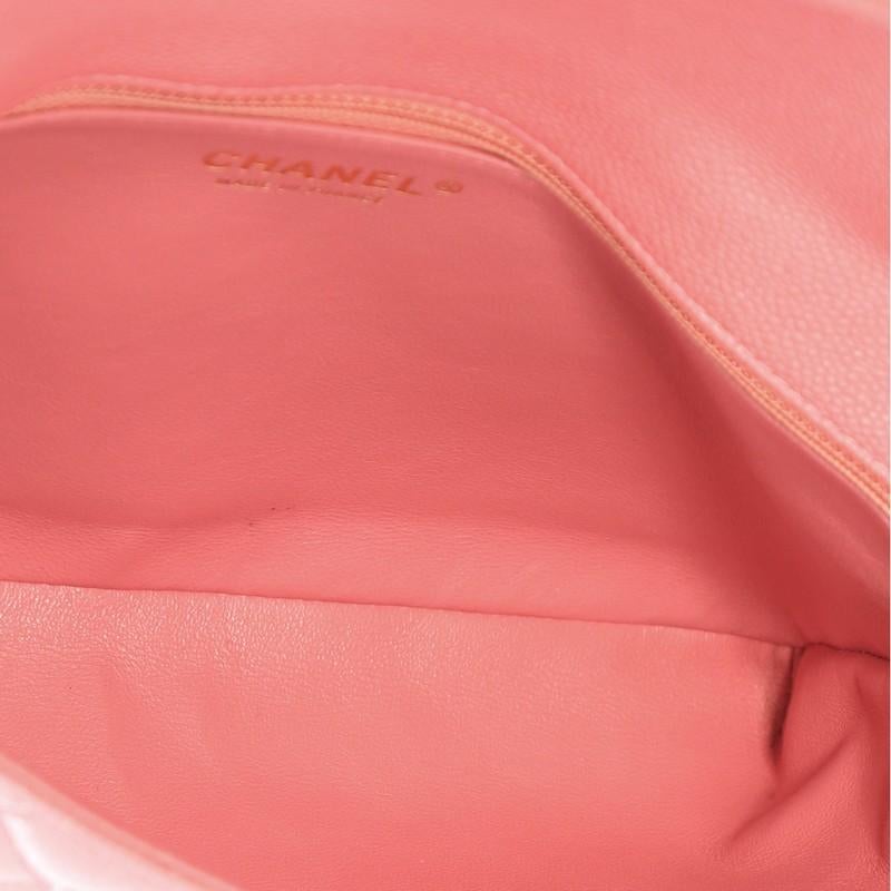 Chanel Classic Flap Clutch Quilted Caviar 1