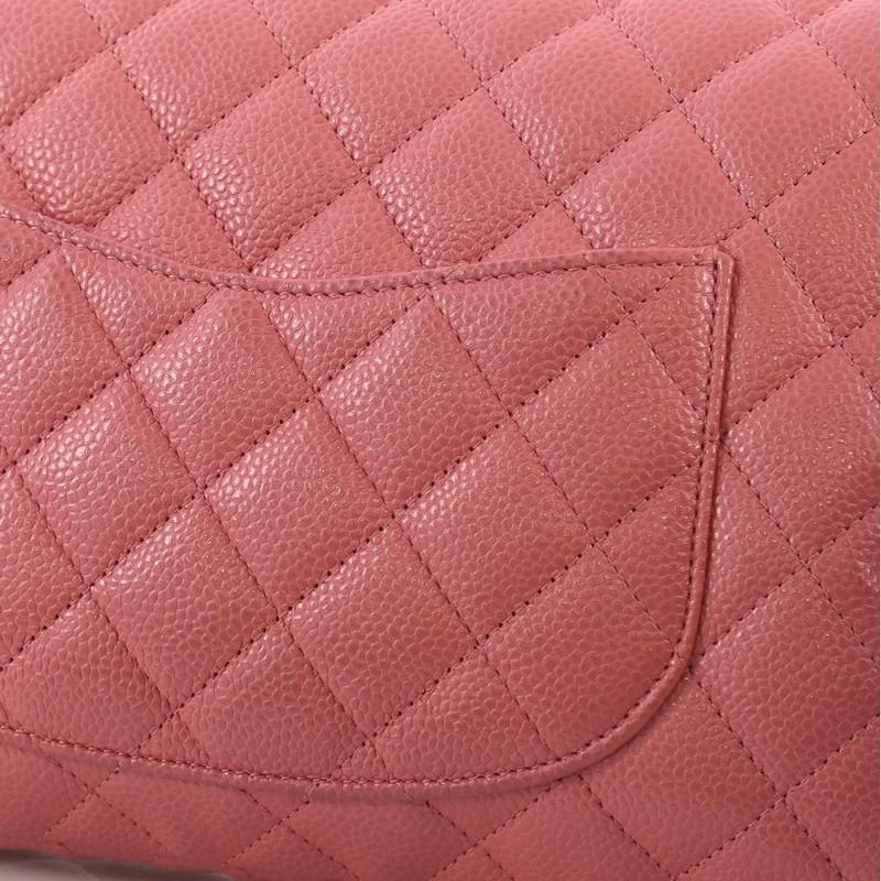 Chanel Classic Flap Clutch Quilted Caviar 2