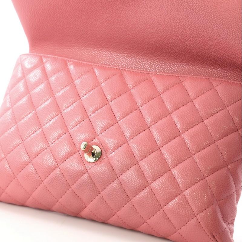 Chanel Classic Flap Clutch Quilted Caviar 3
