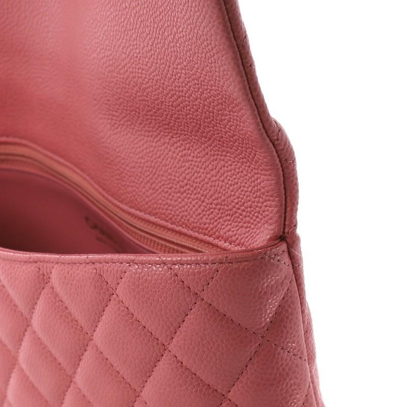 Chanel Classic Flap Clutch Quilted Caviar 4