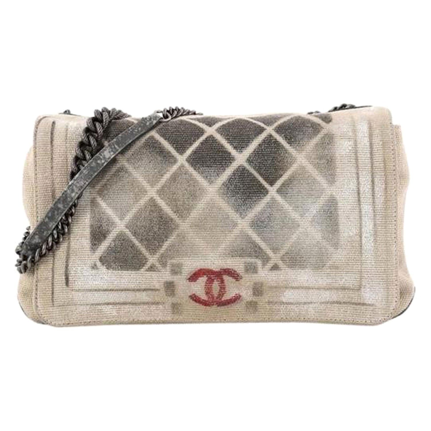 Chanel Vintage 90's Metallic Lambskin Mini Quilted Flap Gold Cross Body Bag  For Sale at 1stDibs