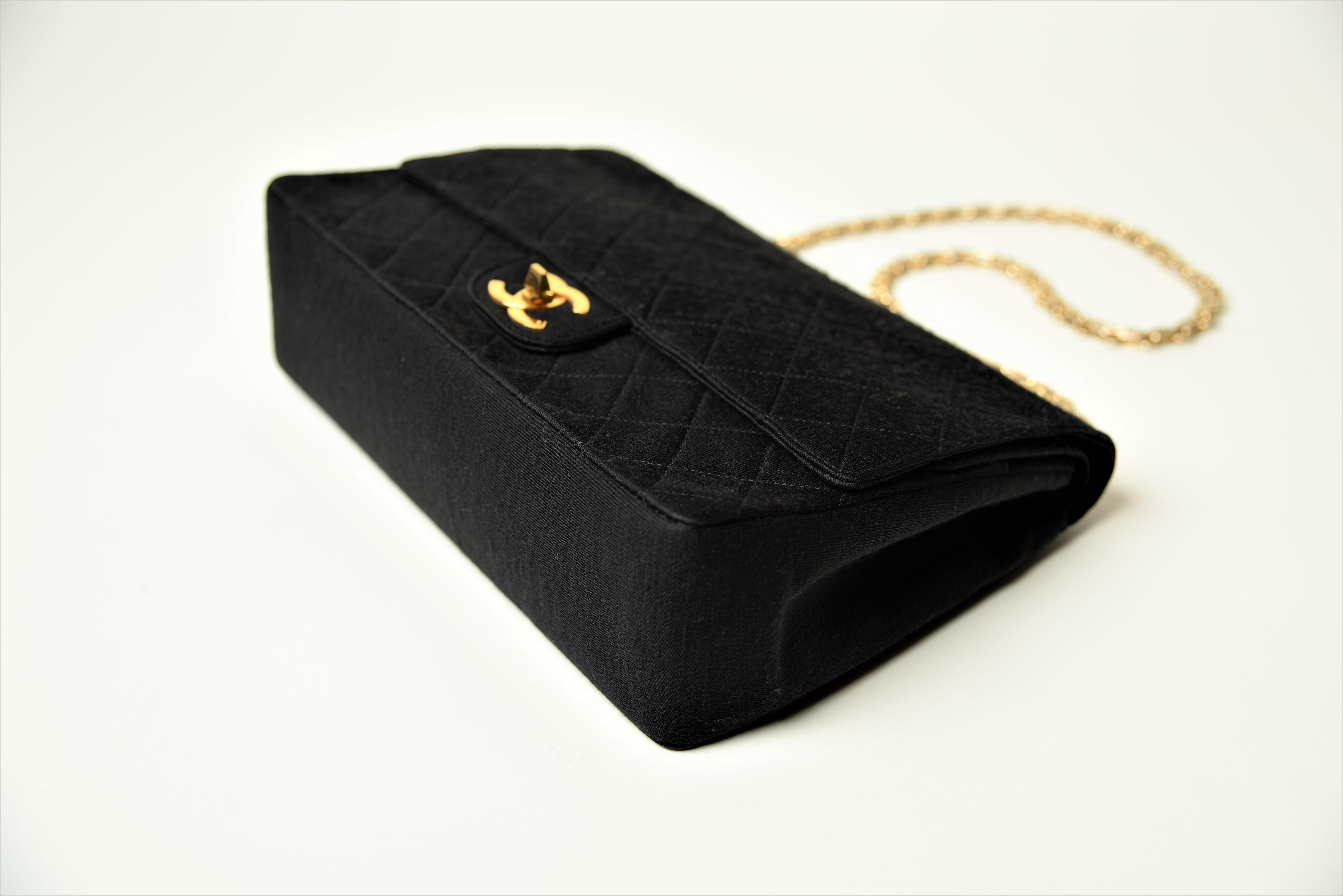Chanel Classic Flap Jersey 2.55 Vintage Reissue Chain 2