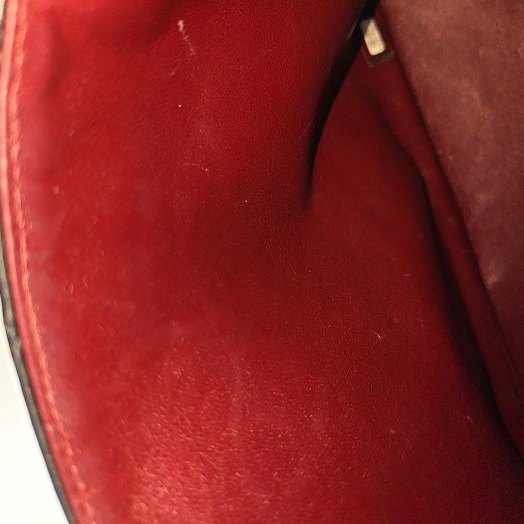 Chanel Classic Flap Jumbo Schwarzes Lammfell Leder Einzelne Klappe Gold Hardware 2009 im Angebot 13