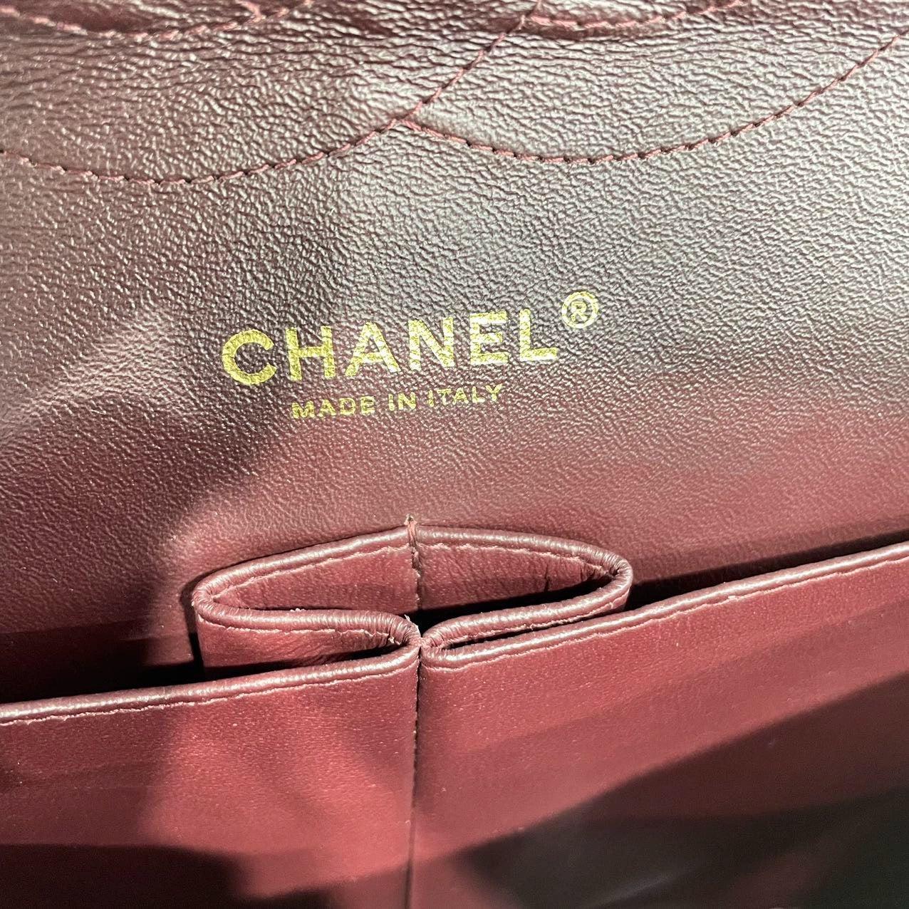 Chanel Classic Flap Jumbo Lambskin Leather Double Flap Gold Hardware, 2011-2012 4