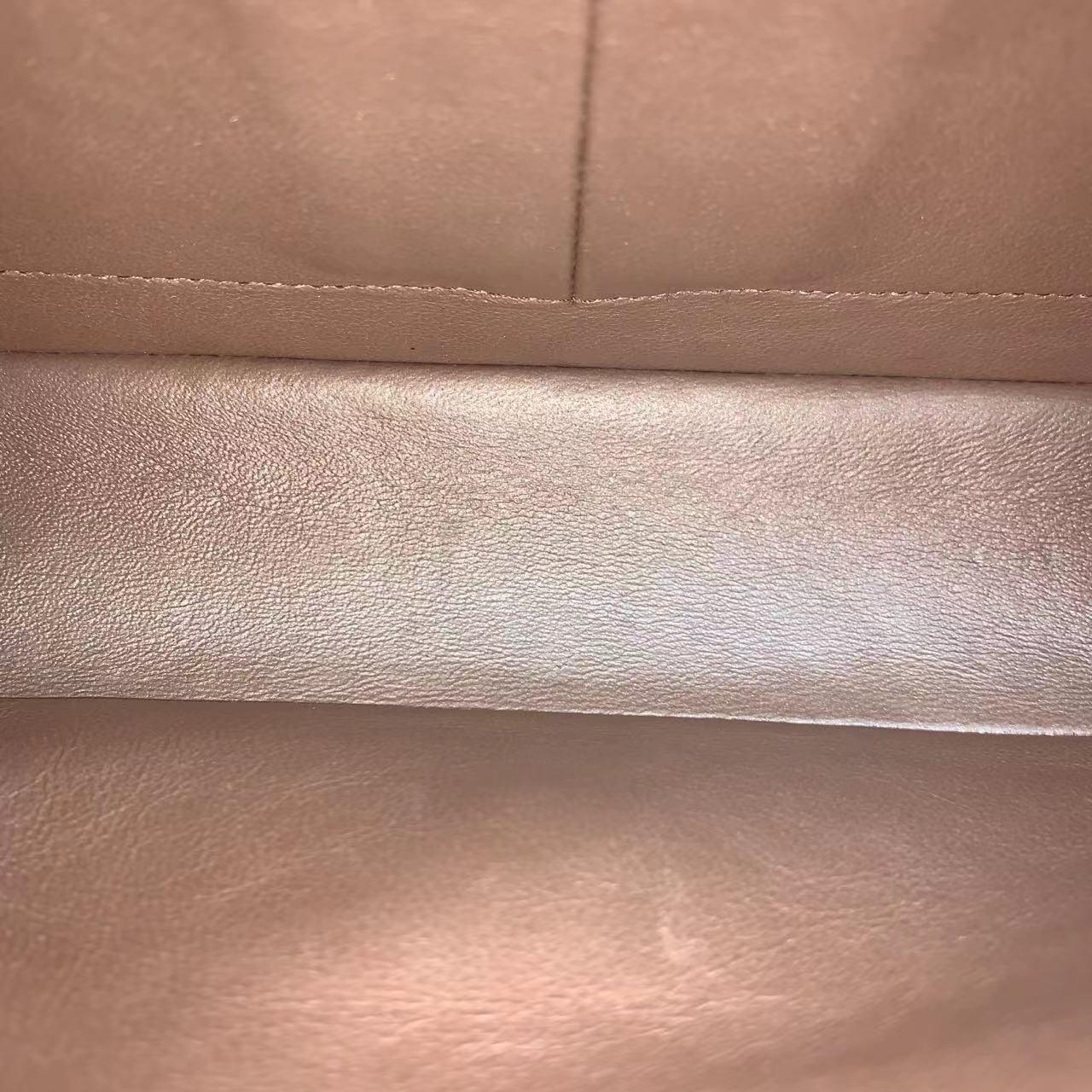 Chanel Classic Flap Medium 2016 Pink Metallic Pixel Effect Calfskin Leather 2