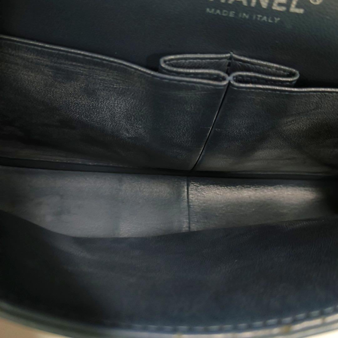Chanel Classic Flap Jumbo Large Blue Lambskin Leather, 2012-2013 1