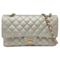Chanel Classic Flap Medium Gold Lambskin Leather with Gold HW, 2011