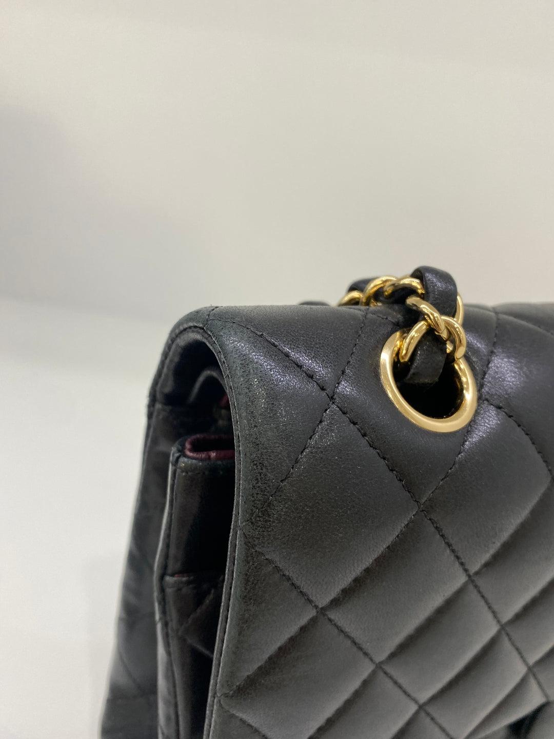 Chanel Classic Flap Medium Lambskin Black GHW 6