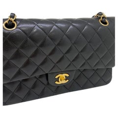 Chanel Classic Flap Medium Lambskin Black GHW