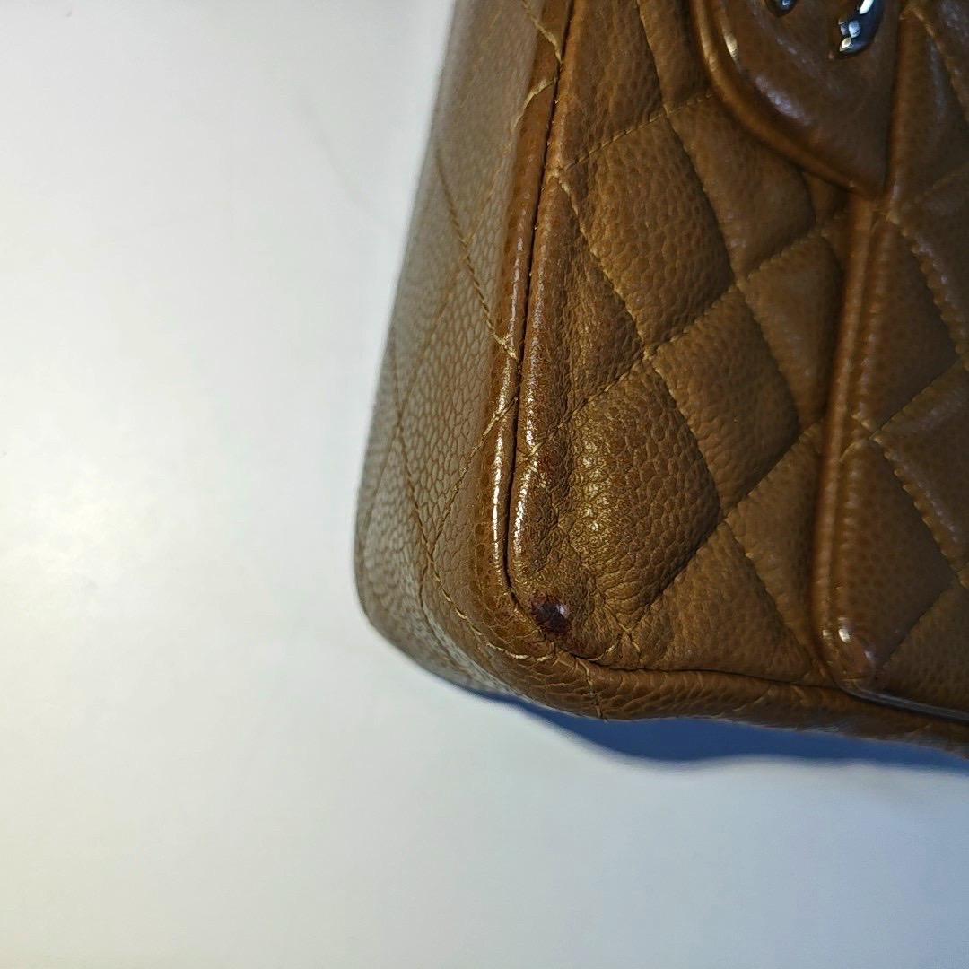 Chanel Classic Flap Mini Brown Caviar leather silver hardware, 2011 7